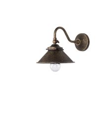 Wandleuchte In Antiker Bronzeausführung