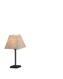 Table Lamp With Linen Shade