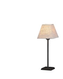 Table Lamp With Linen Shade