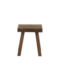 Stool Basic Wood Brown