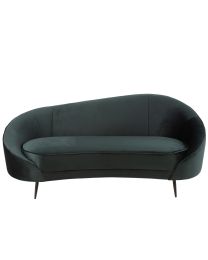 Sofa Elisa Textil/metall Grün - Pro 2