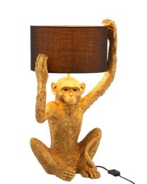 Lampe Affe Poly Gold