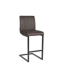 Barhocker In Mikrofaser Anthrazit - Pro 2