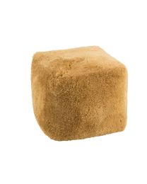 Hocker Viereckig Schaffell Ocker - Pro 2