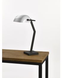 Tischleuchte Mit Glasschirm