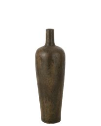 Vase Victor Cement Brown Medium