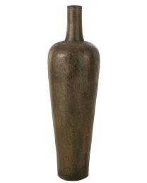 Vase Victor Zement Braun Large