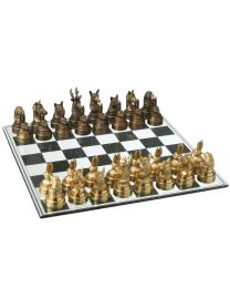 Schachstück Set Tiere Poly Mix