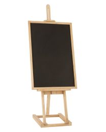 Black Board Easel Mango Wood Naturel