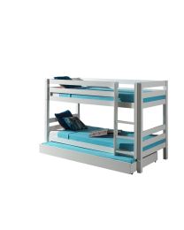 Etagen-hochbett Pino Mit Bettschublade