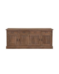 Teak Sideboard With 4 Doors And 4 Drawers