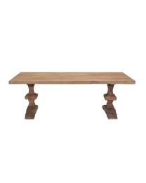 Esstisch Aus Teak Mit Klosterfuß 220 Cm