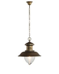 Fischerman Antike Bronze Version Pendelleuchte