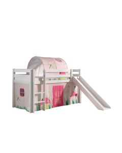 This Pino-combination Contains A Pino  Mid Sleeper + Slide White  And A Curtain Spring And A Tunnel Spring