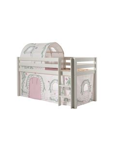 Spielbett Pino Mit Textilset Vorhang Und Tunnel "birdy"