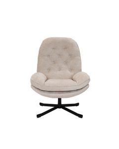 Relax-sessel Mit Knöpfen, Beige