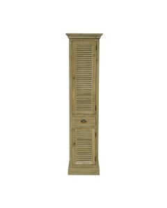 Säulenschrank Aus Alter Kiefer, Türanschlag Rechts